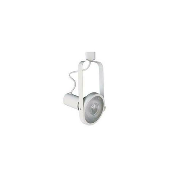 Radiant 2-Wire Connection Gimbal Linear Track Lighting Head - White RA49363